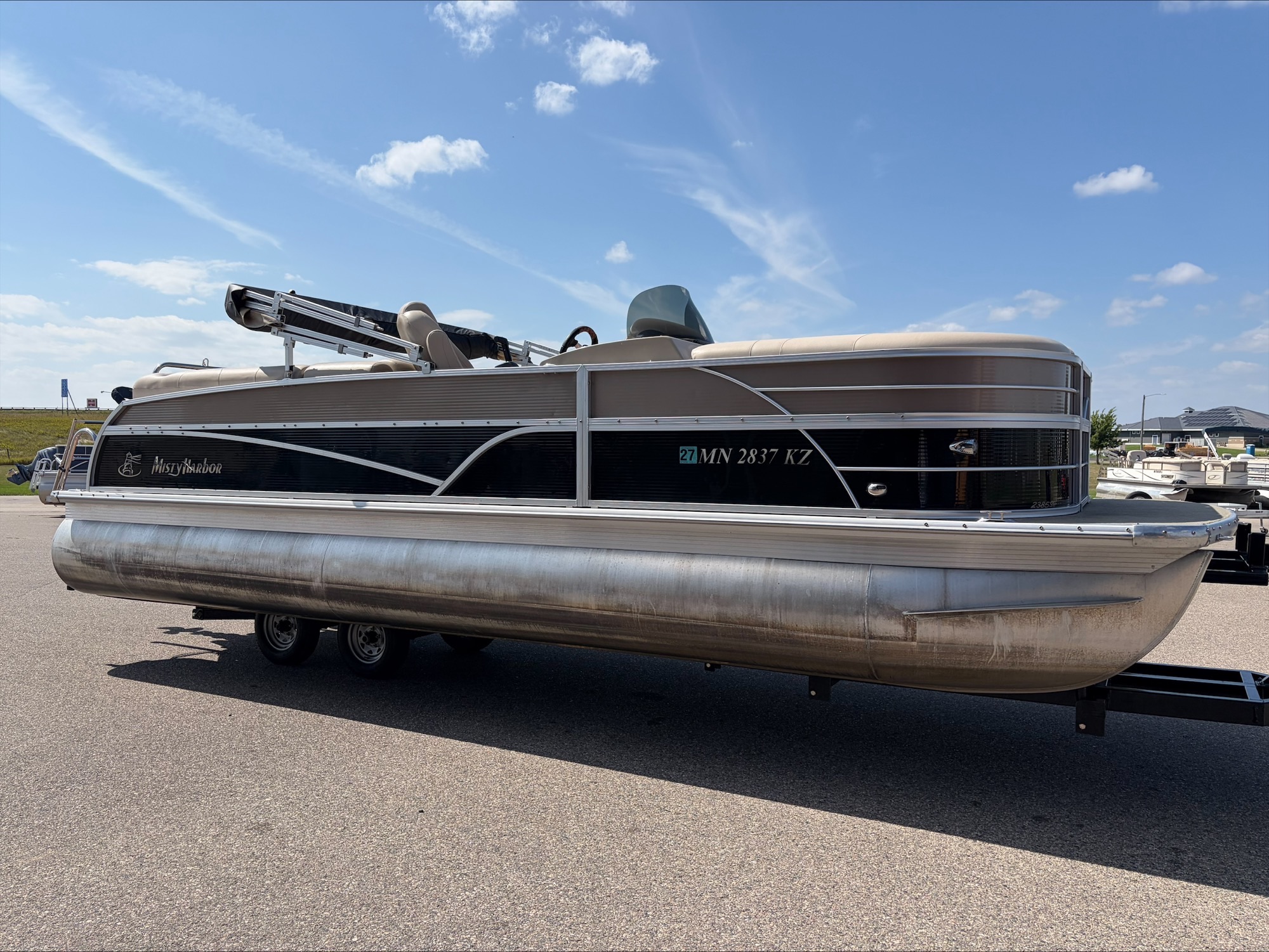 2013 MISTY HARBOR 2385SU w/legs PONTOON
